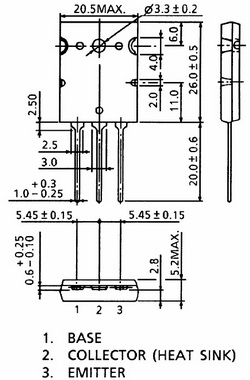 2sa1943 circuit diagram